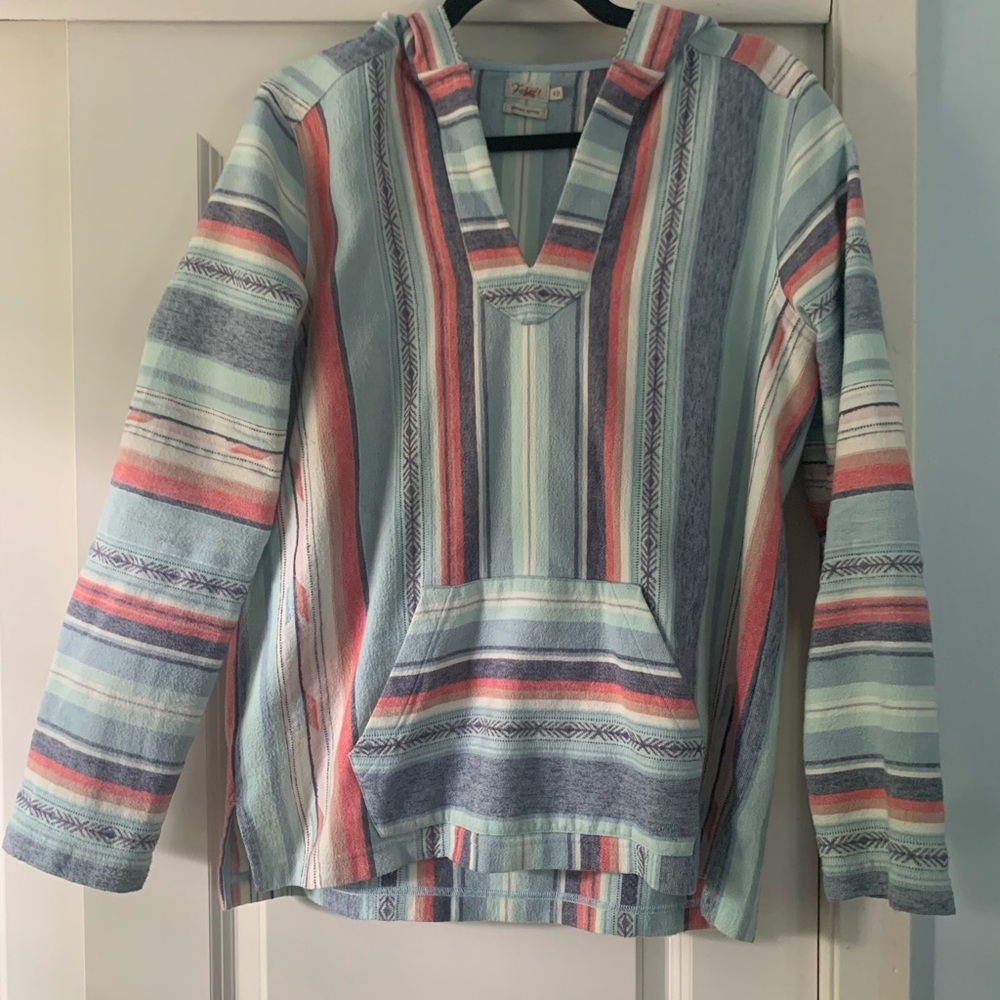 Faherty Baja Poncho Sierra Paradise Size Medium